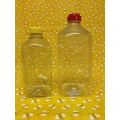 3lb Plastic Clear and Decorated Jug